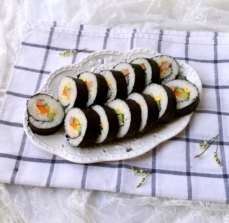 简单寿司/鸡蛋寿司/反转寿司/花样寿司/紫菜包饭