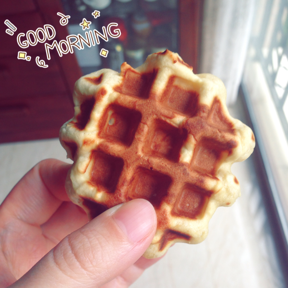 华夫饼 - 外脆内软的比利时华夫 | 田螺快手早餐
