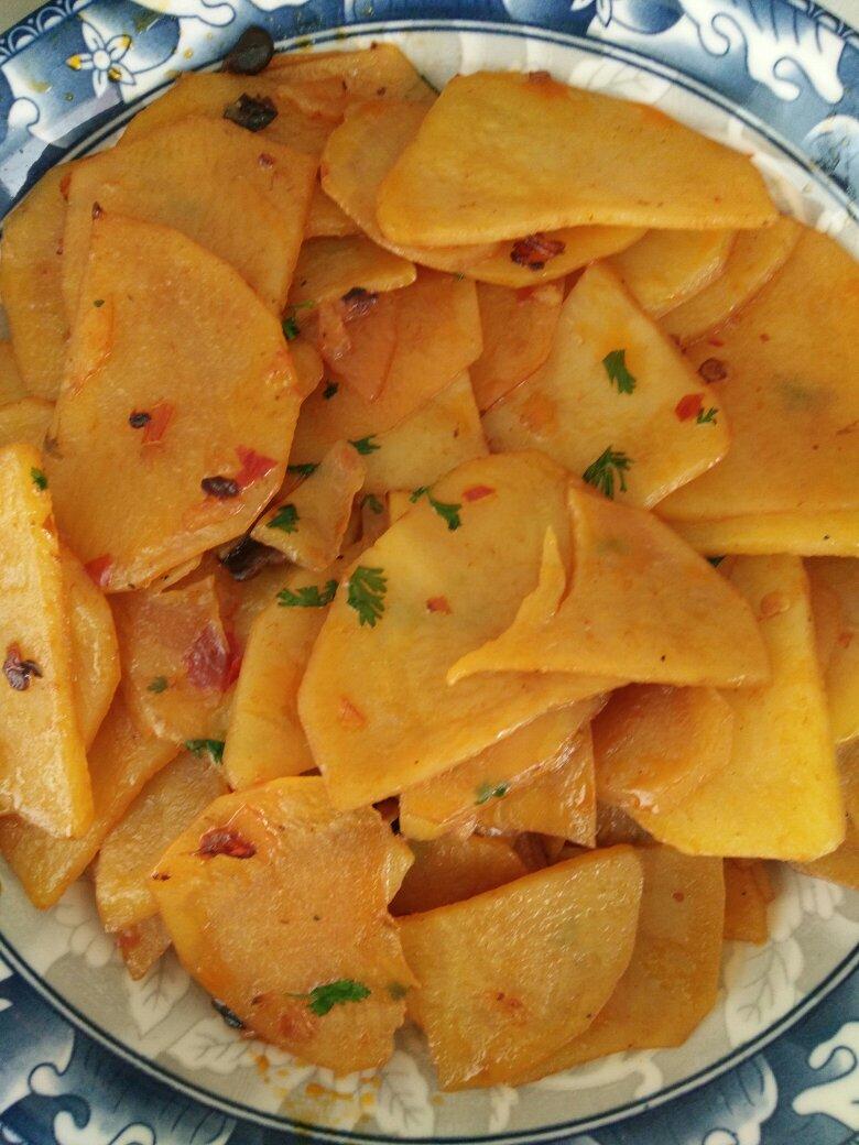 比肉好吃的香煎土豆