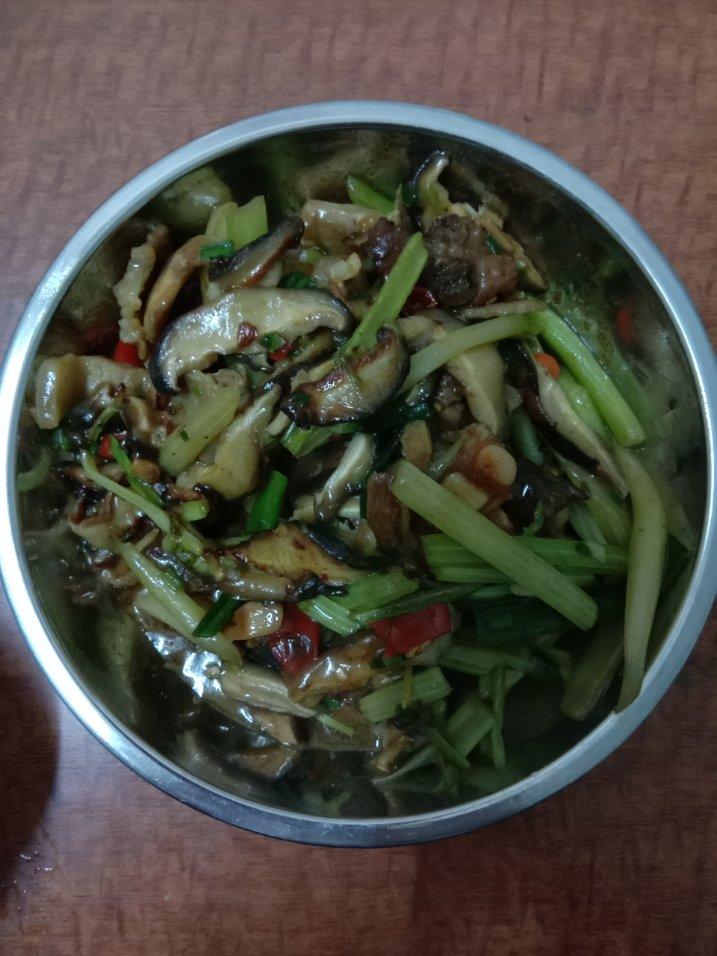 香菇炒肉