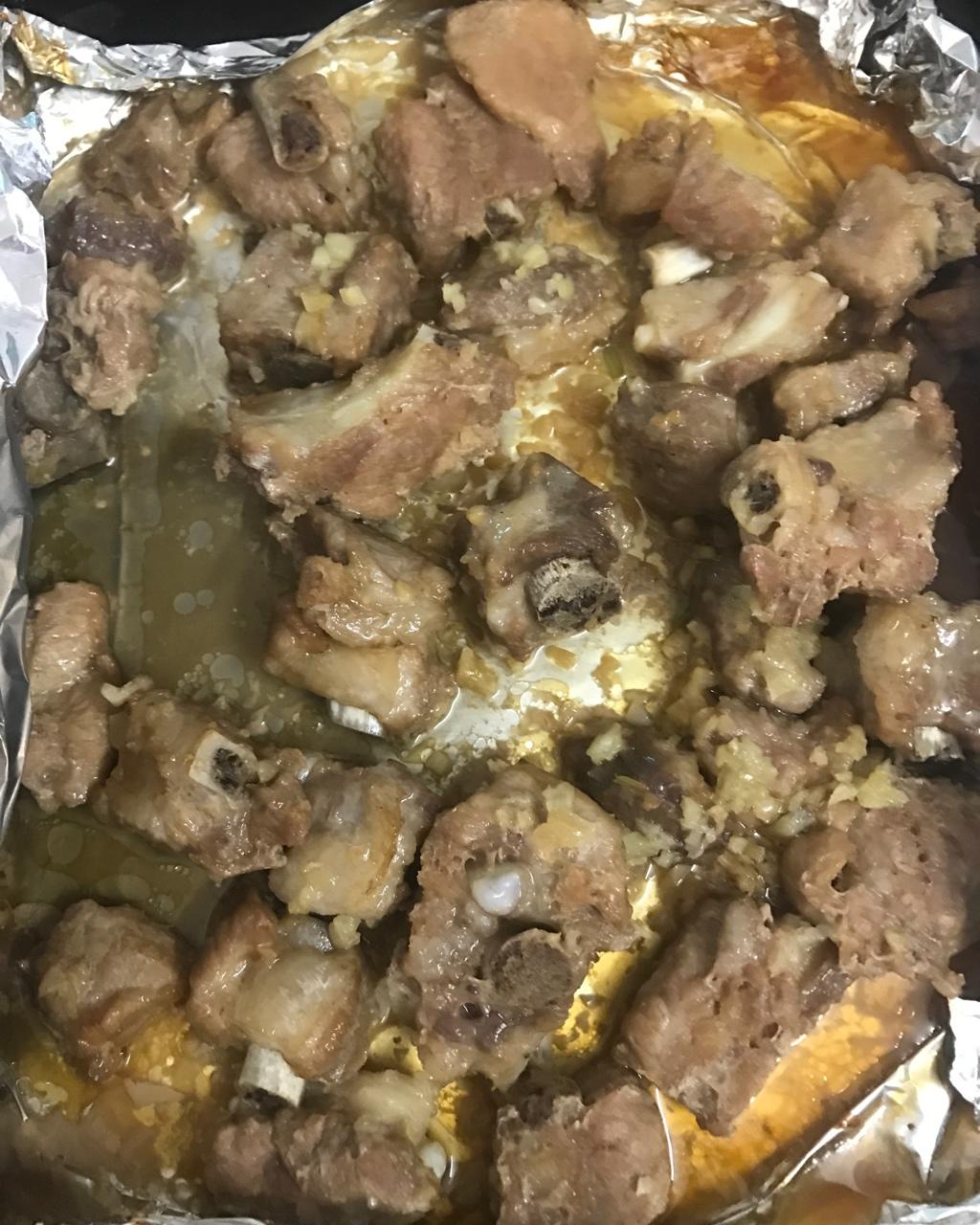 香到骨头里的蒜香排骨（烤箱）