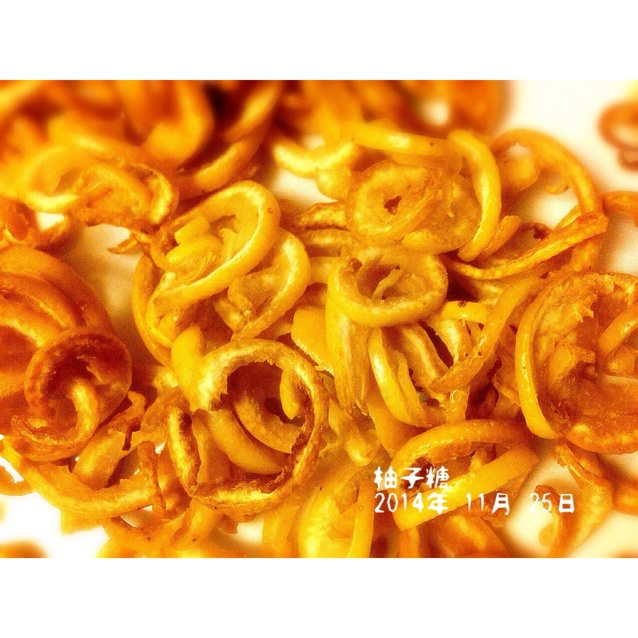 秋冬必备润肺柚子糖（柚子皮）