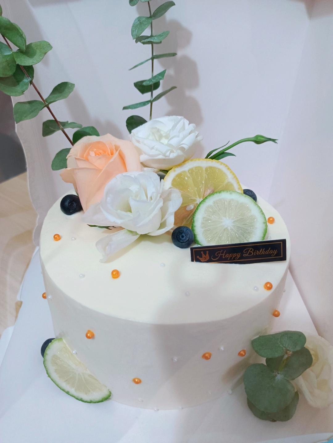 鲜花蛋糕