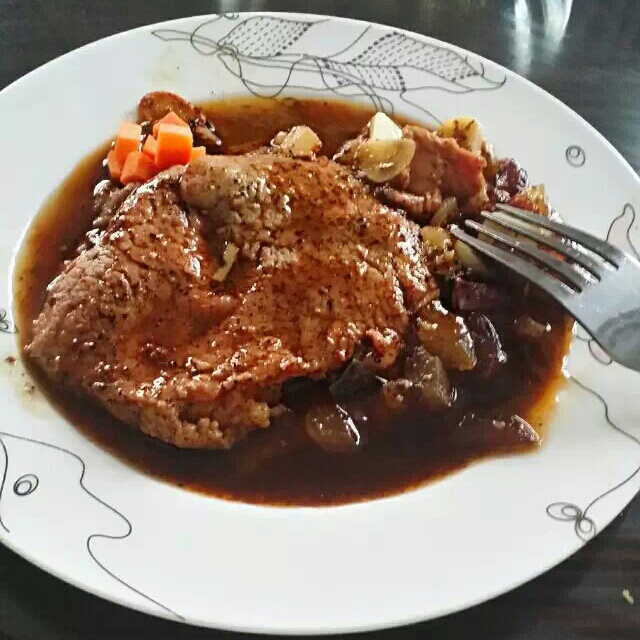 黑椒牛排