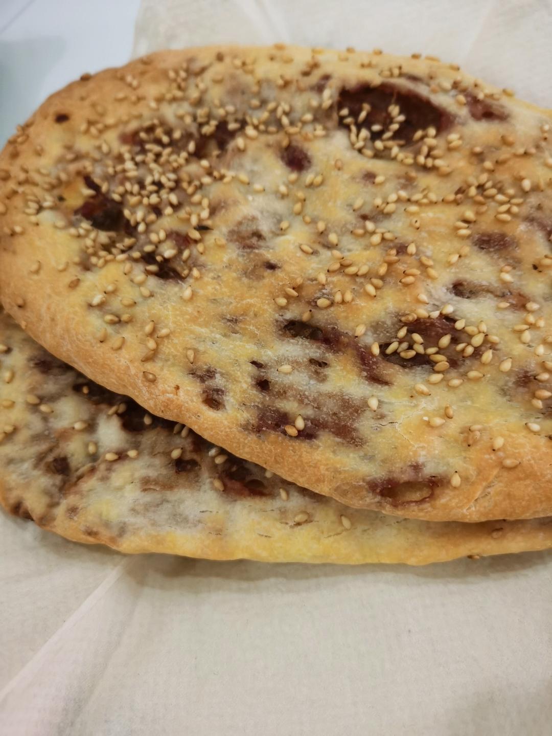 烤箱版鲜肉锅盔