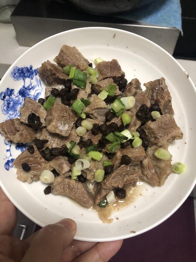 简单易做的豆豉蒸牛肉的做法