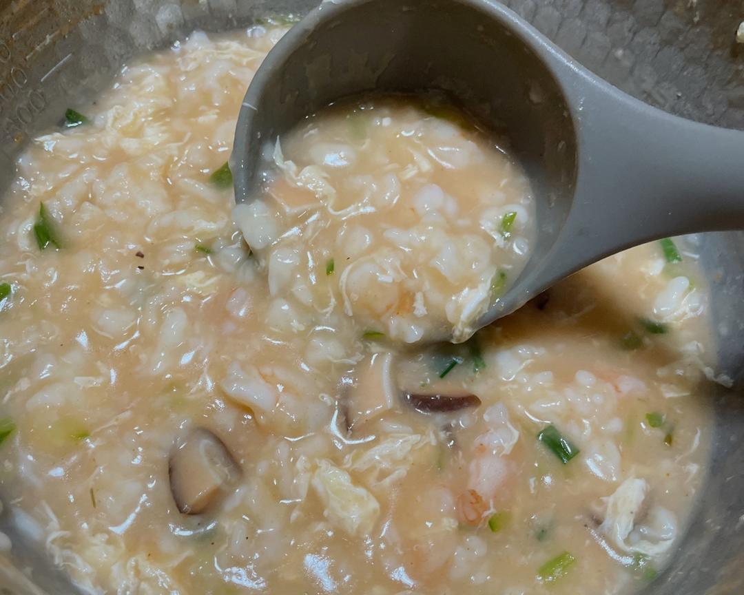 鲜虾疙瘩汤