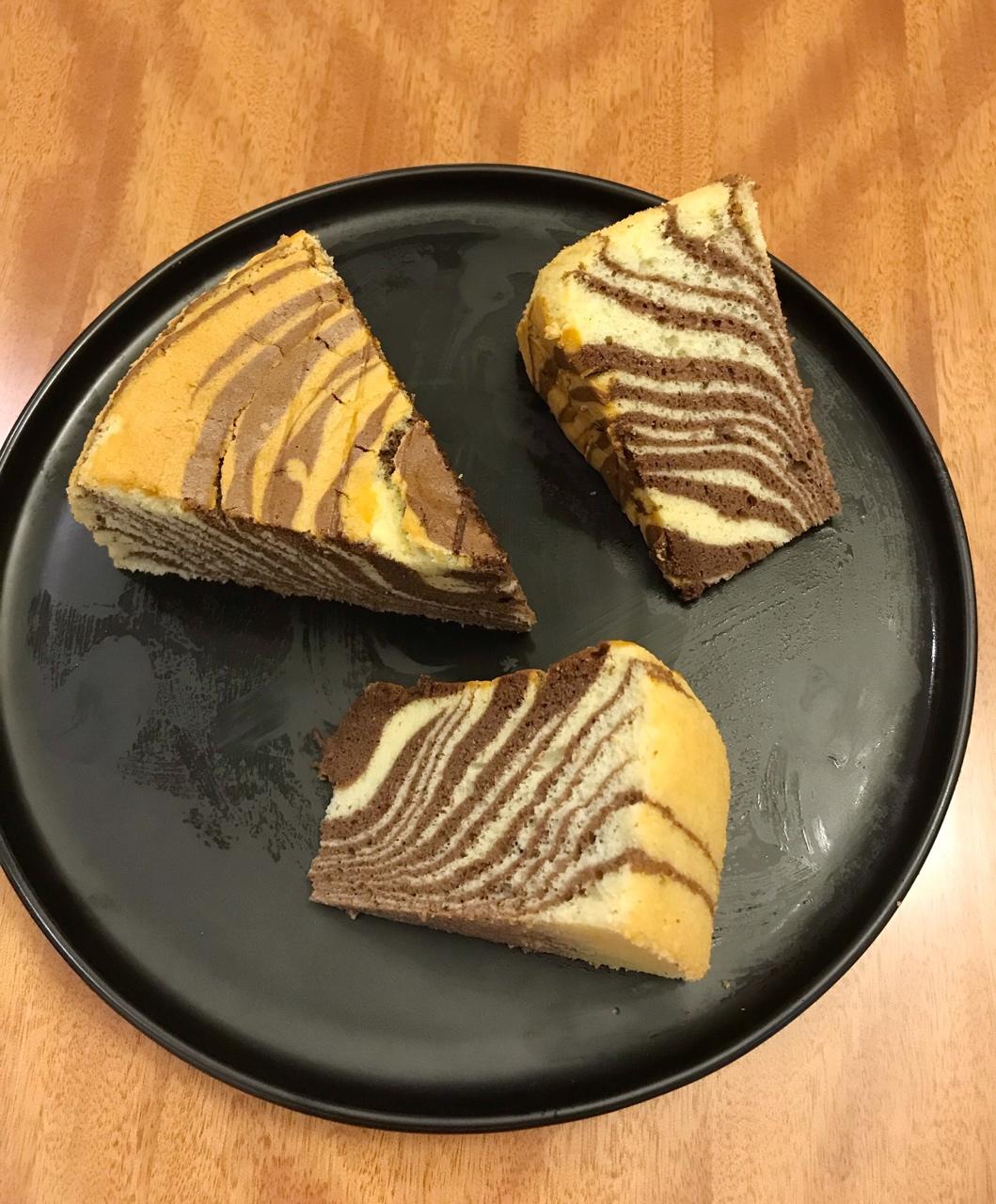 斑马纹酸奶蛋糕