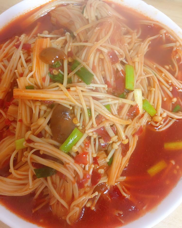 香辣水煮金针菇