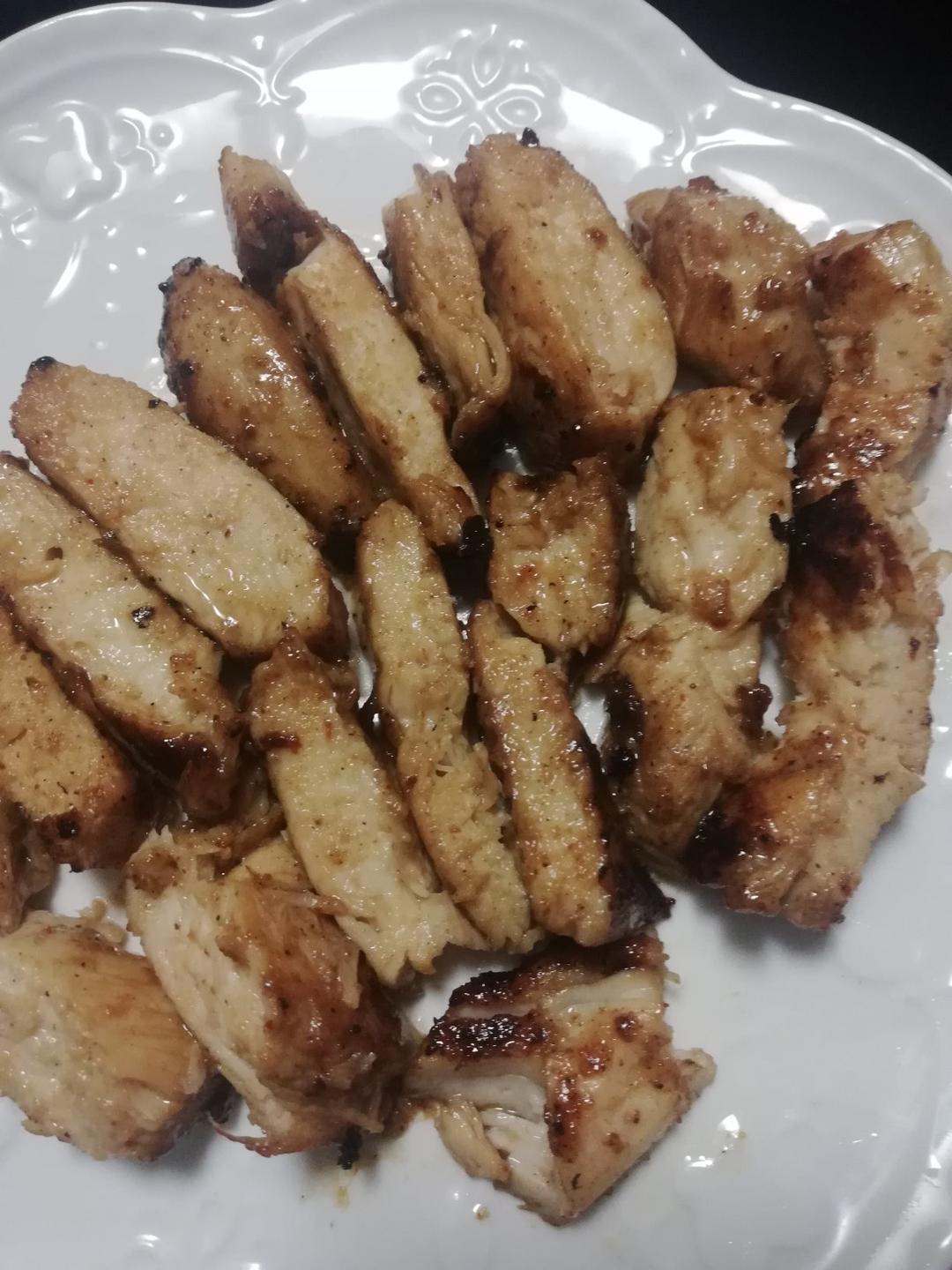 孜然鸡胸肉，低脂低卡好吃无压力。