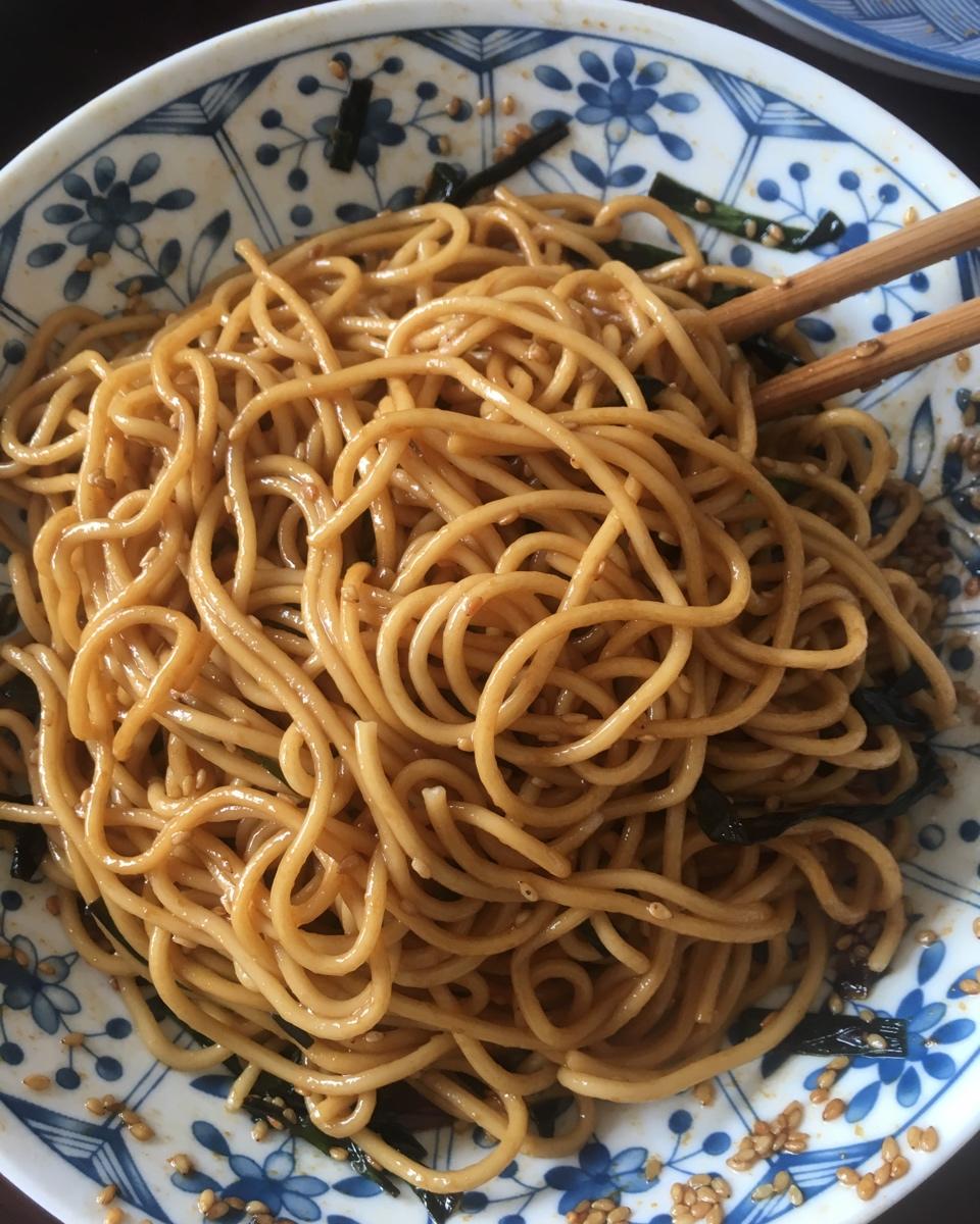 10分钟搞定的一碗葱油拌面
