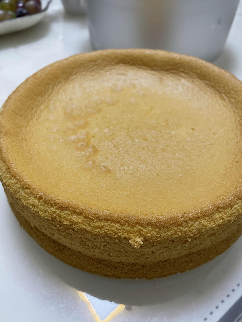 8寸戚风蛋糕（完美不开裂）