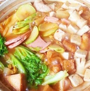 泡菜锅～冬天还是要吃暖暖的的做法 步骤4