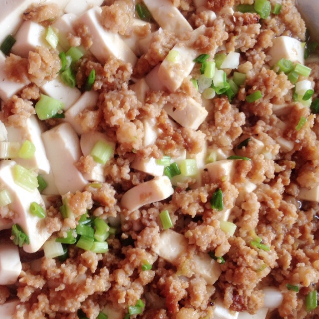 肉末蒸豆腐