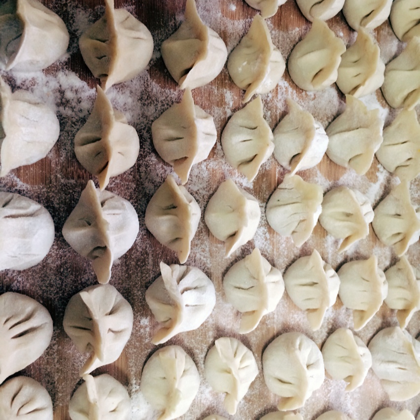 基础水饺-黄瓜虾仁馅 Basic Dumplings