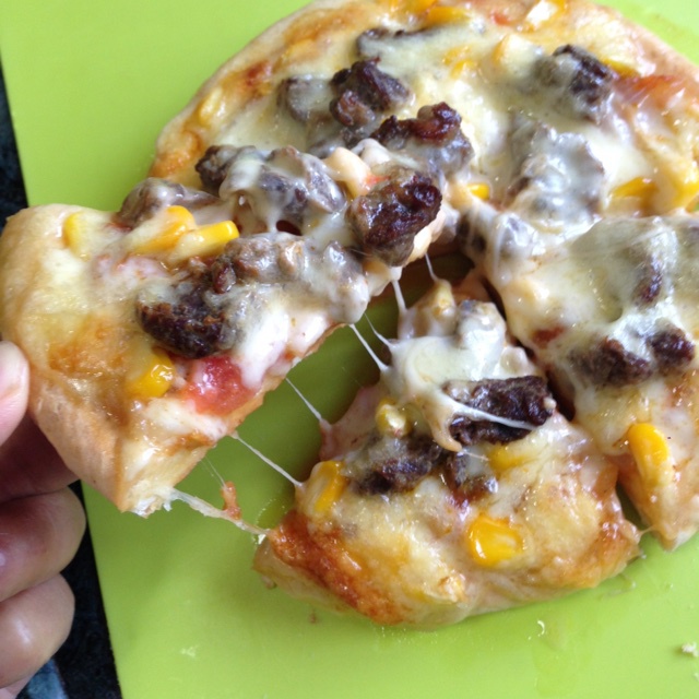夏威夷pizza（附饼底冷冻法）
