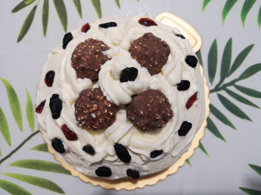 6寸基础版戚风蛋糕胚（附上我做的黄金果生日蛋糕）