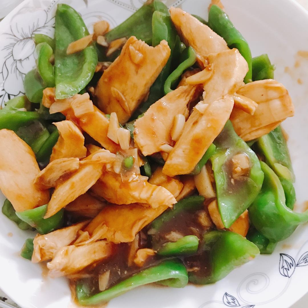 5分钟速食--青椒炒鸡脯
