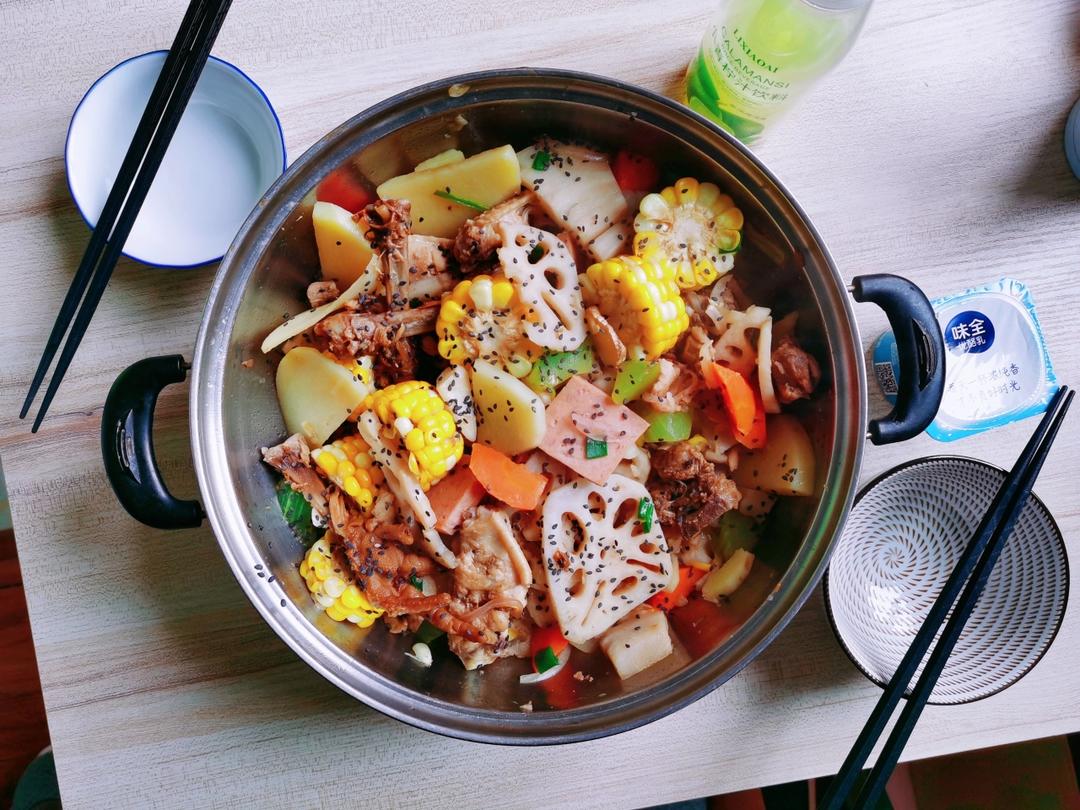 家庭聚会被赞爆的～麻辣香锅 今天这道菜太给撑场面了