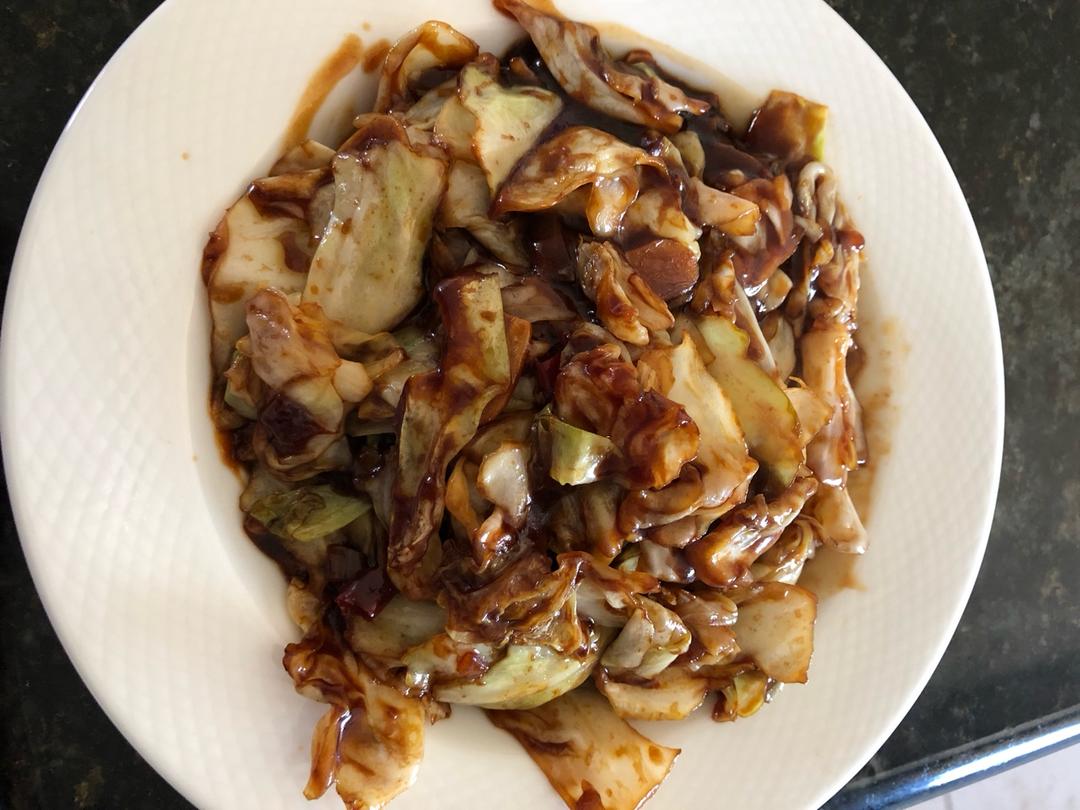 酱爆洋白菜