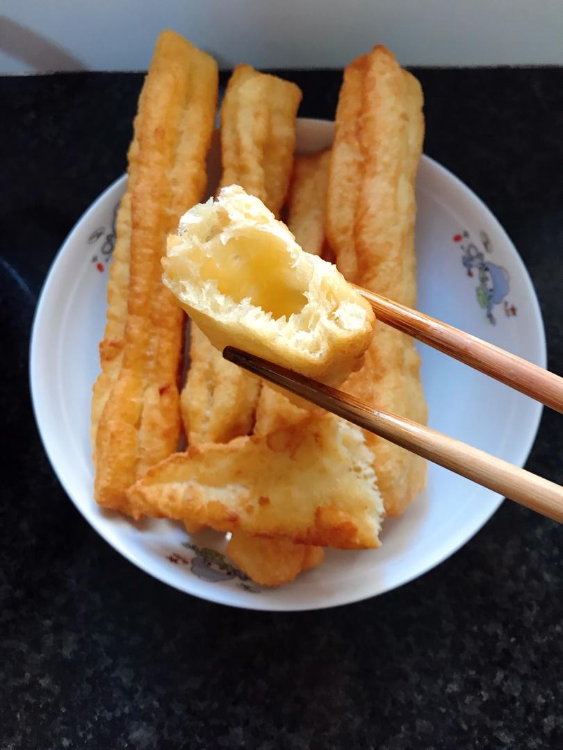 快手早餐～自制油条（酵母版，不含泡打粉、膨松剂）