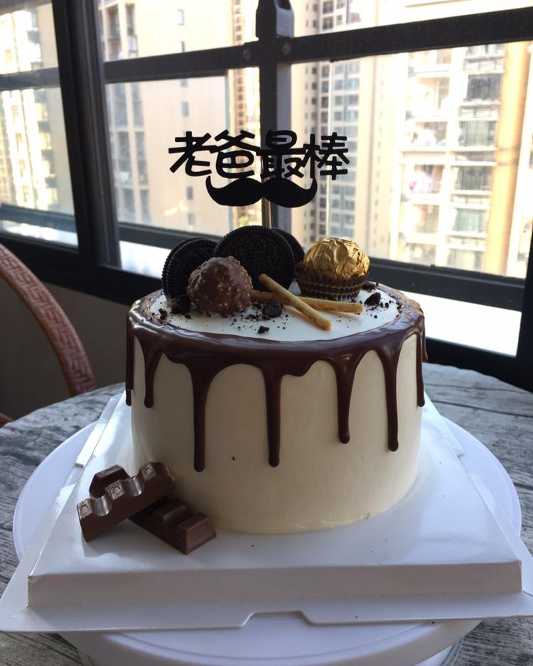 蛋糕淋面之一：甘那许淋面（详细解答淋面太稠的问题）