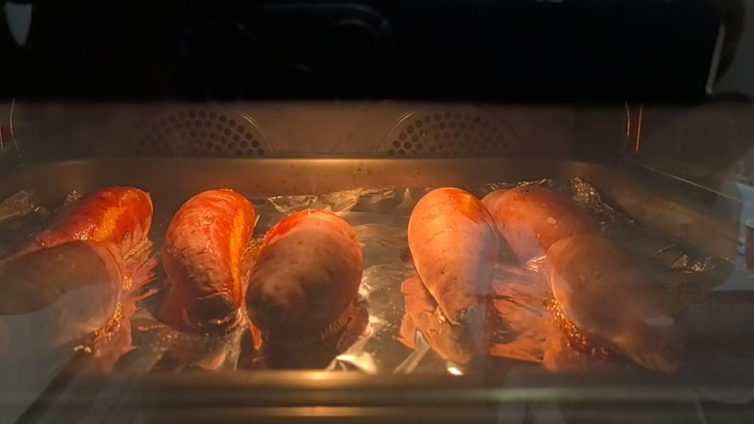 【糯唧唧的烤红薯】糖油四溢皮肉分离外糯里嫩吸溜着吃！