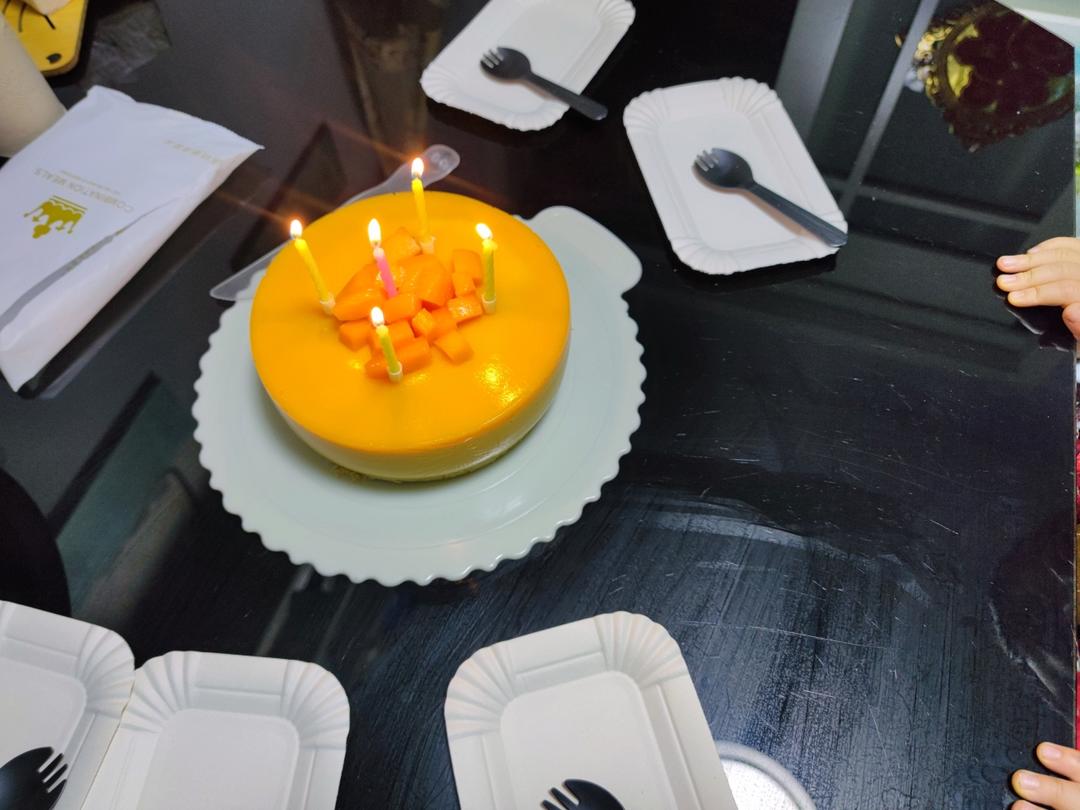 芒果酸奶慕斯（六寸无奶油版）