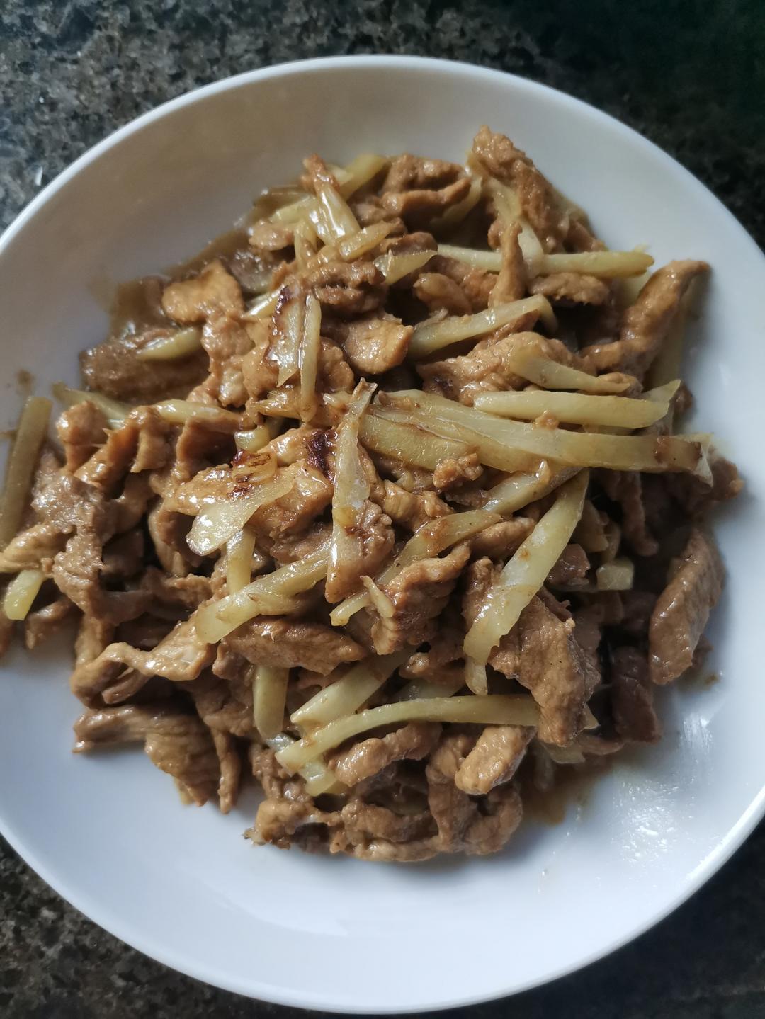 仔姜肉丝