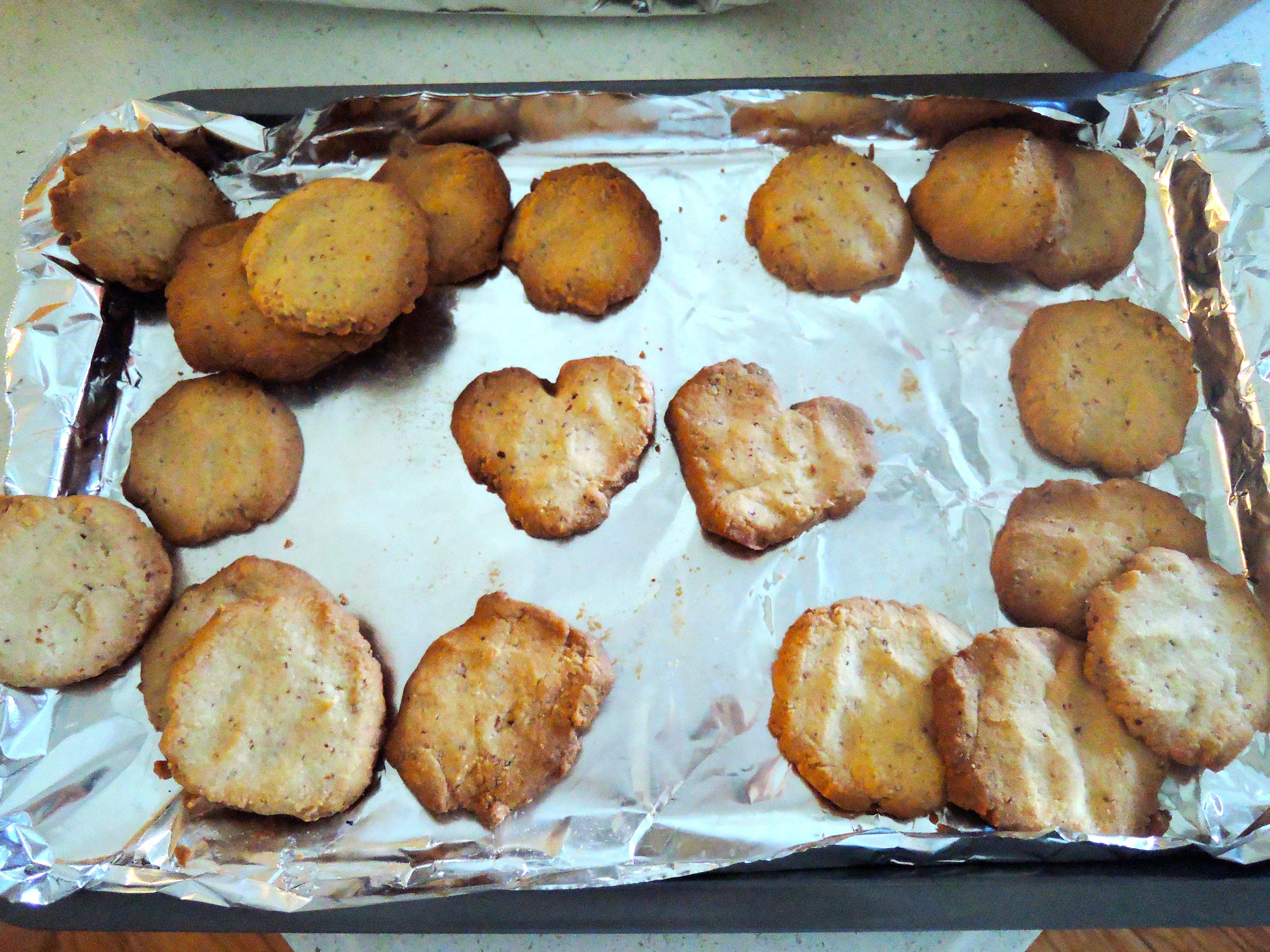 杏仁粉黄油饼干