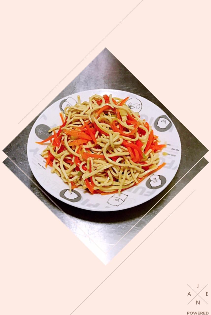 炝拌豆腐丝
