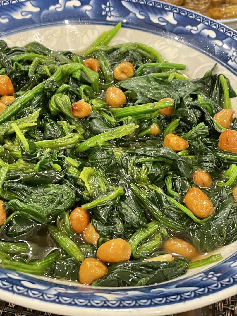 超级下饭菜-菠菜拌粉丝