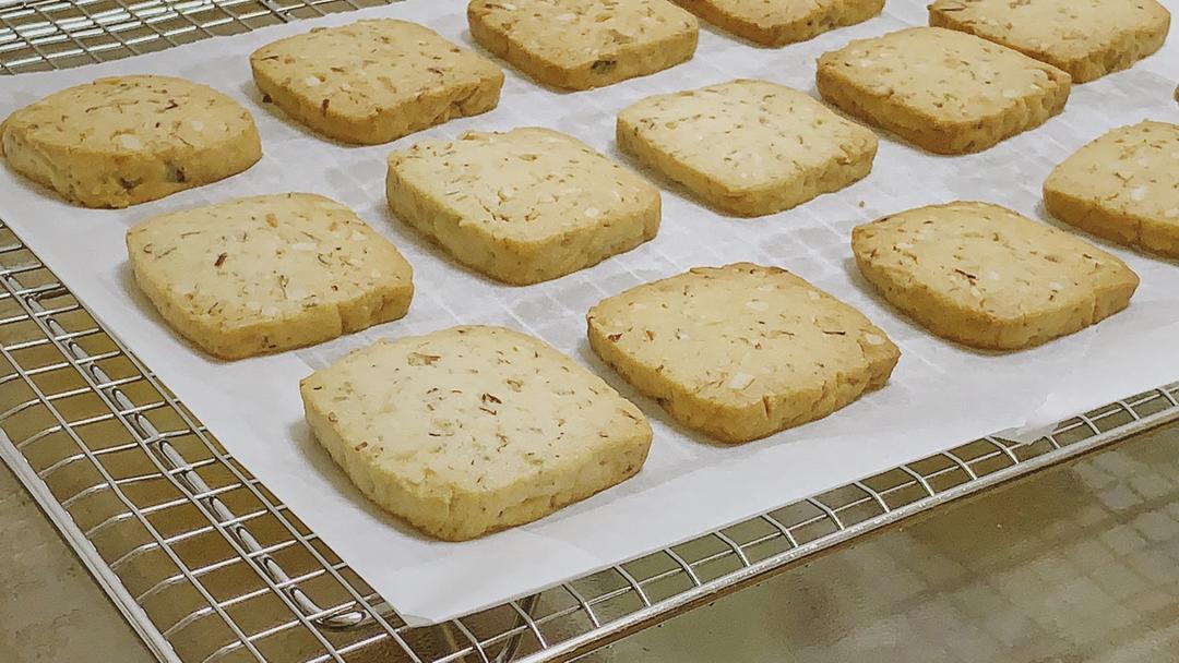 大大饱足感的满满开心果饼干/烘焙视频饼干篇5