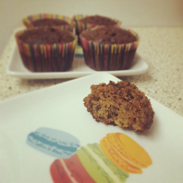 香蕉巧克力碎片麦芬