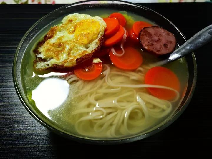 紫菜蛋花汤面～开启完美一天