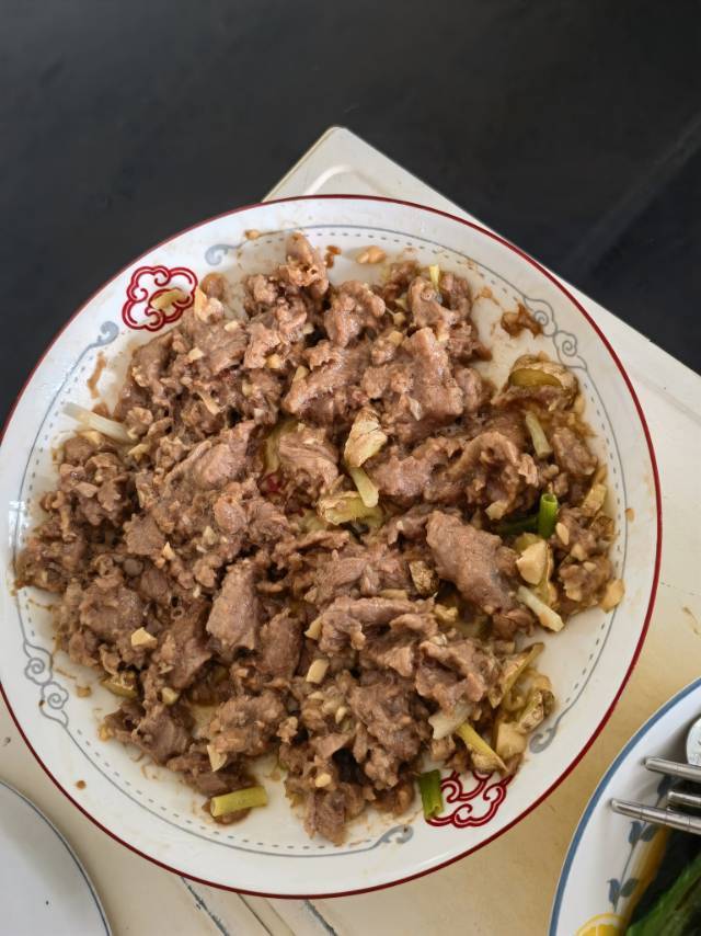 干蒸牛肉(蒸菜)