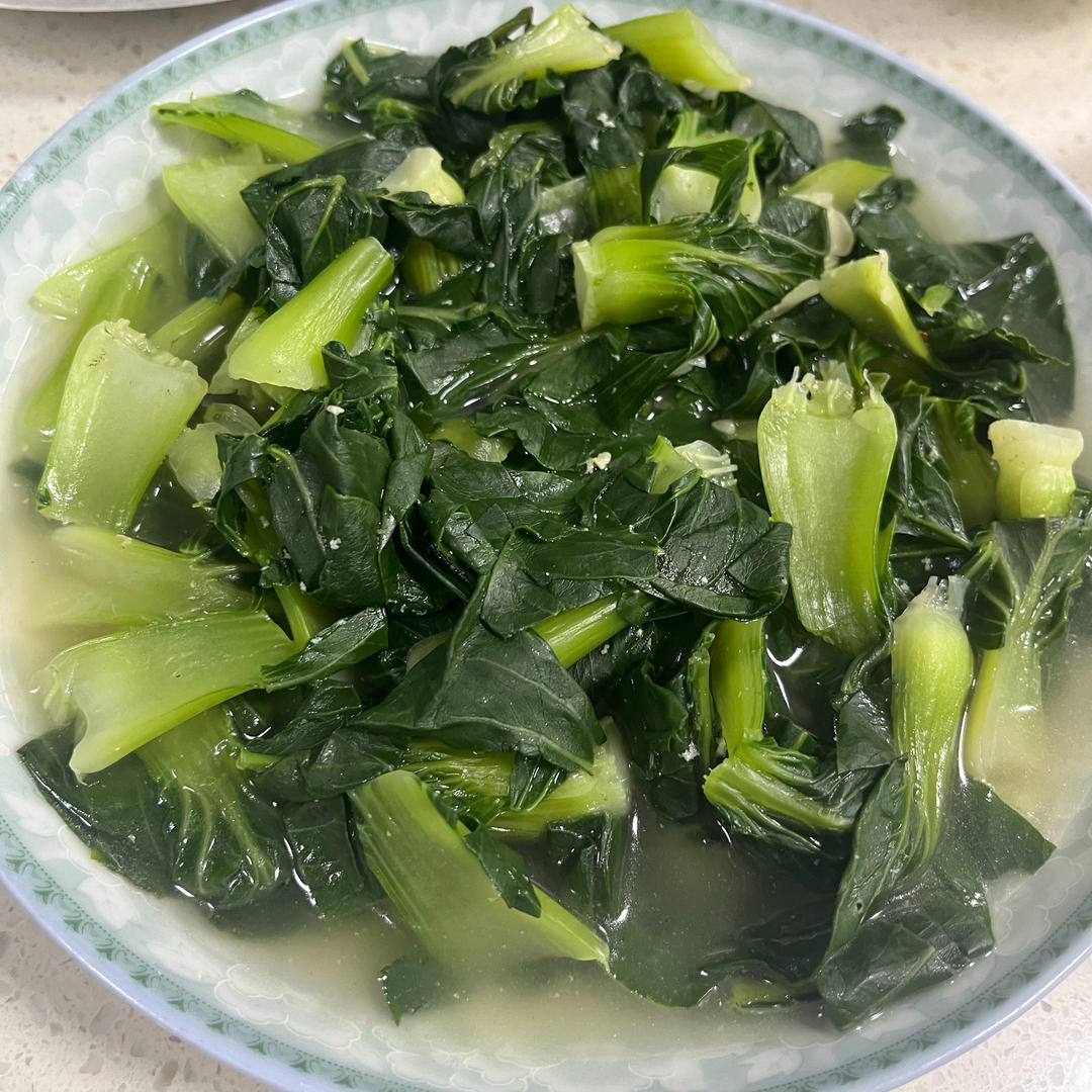 水煮青菜