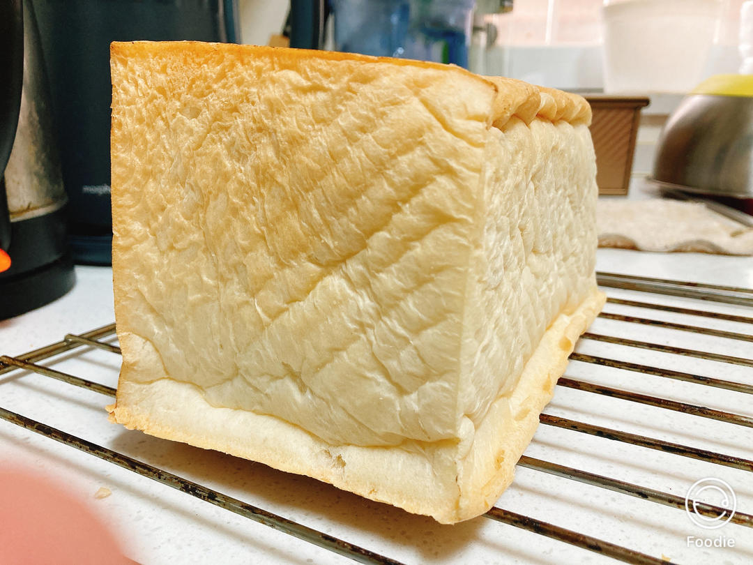 450g吐司面包（轻松手揉，无需面包机，初学者）