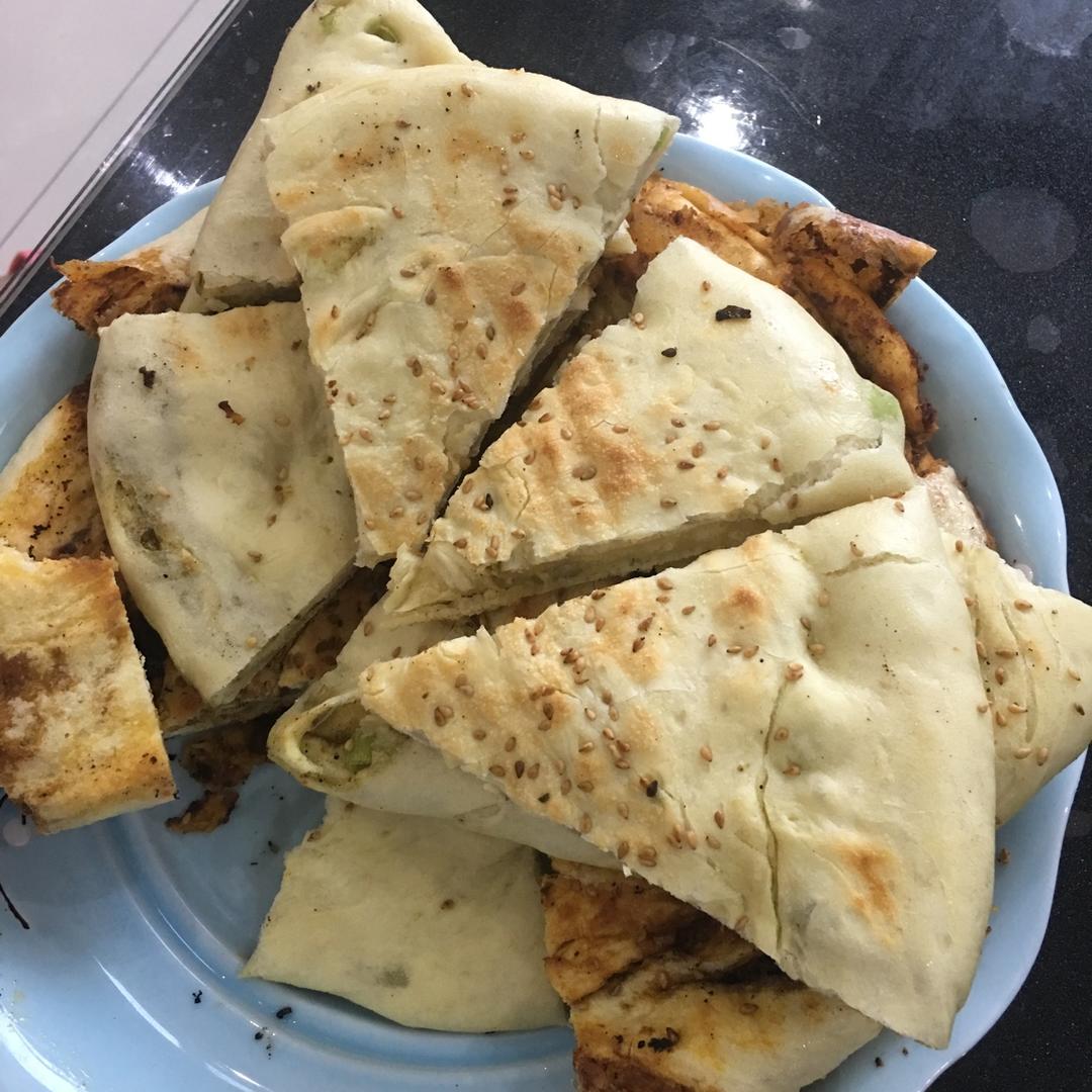 葱花千层大饼
