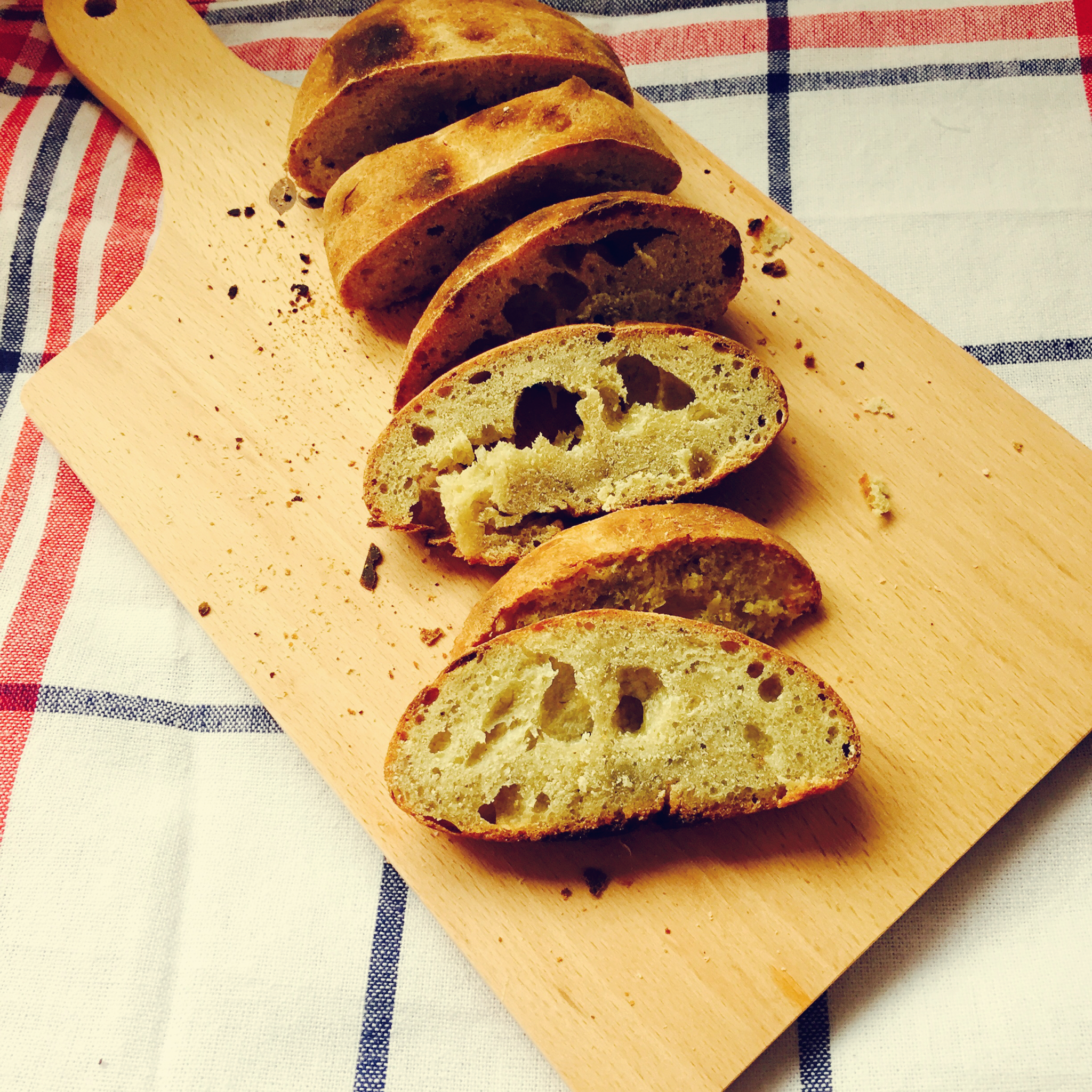 免揉香蕉乡村面包【藤田千秋】