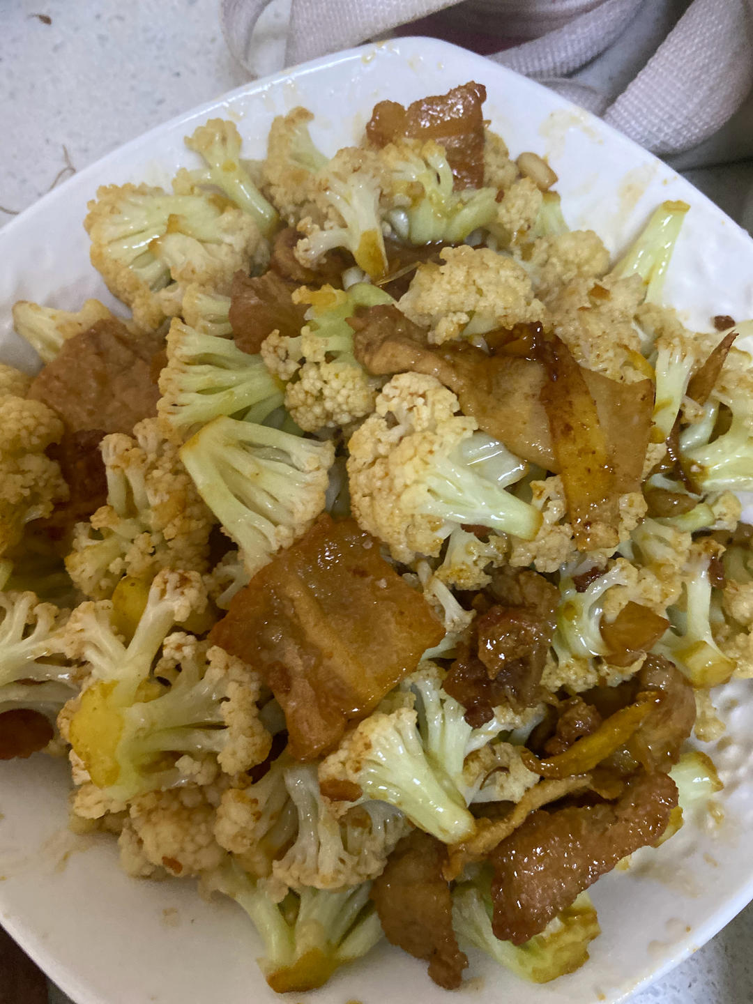 干锅有机花菜