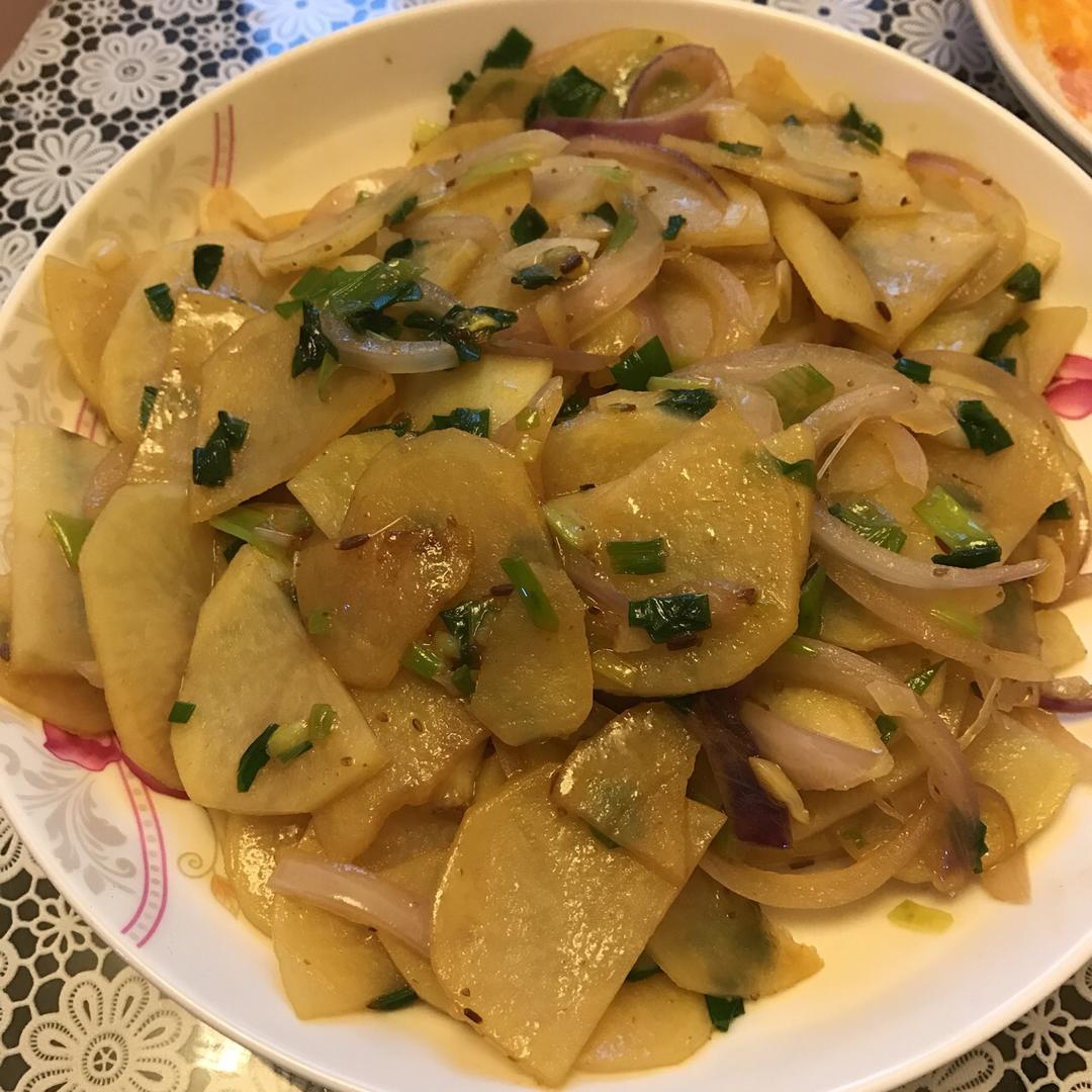 孜然土豆片