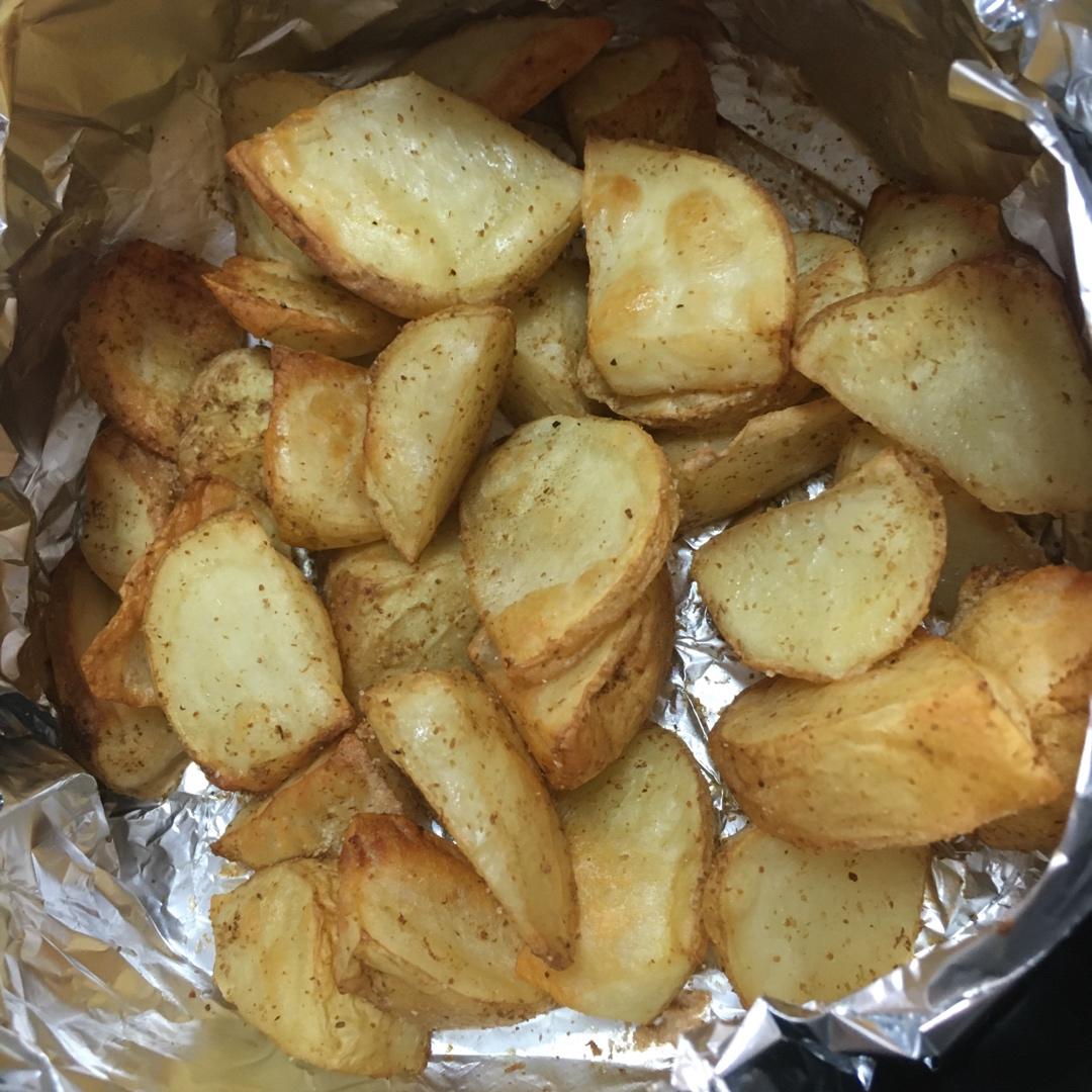 空气炸锅孜然土豆