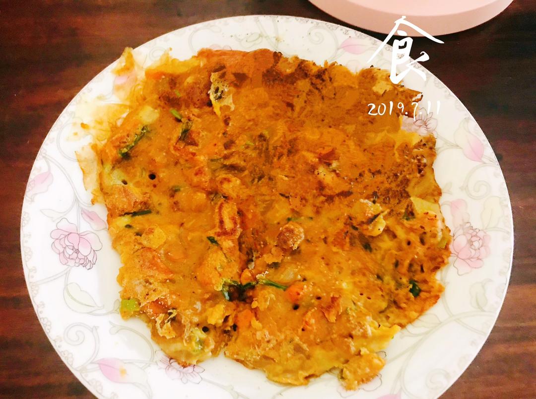 洋葱胡萝卜牛肉饼