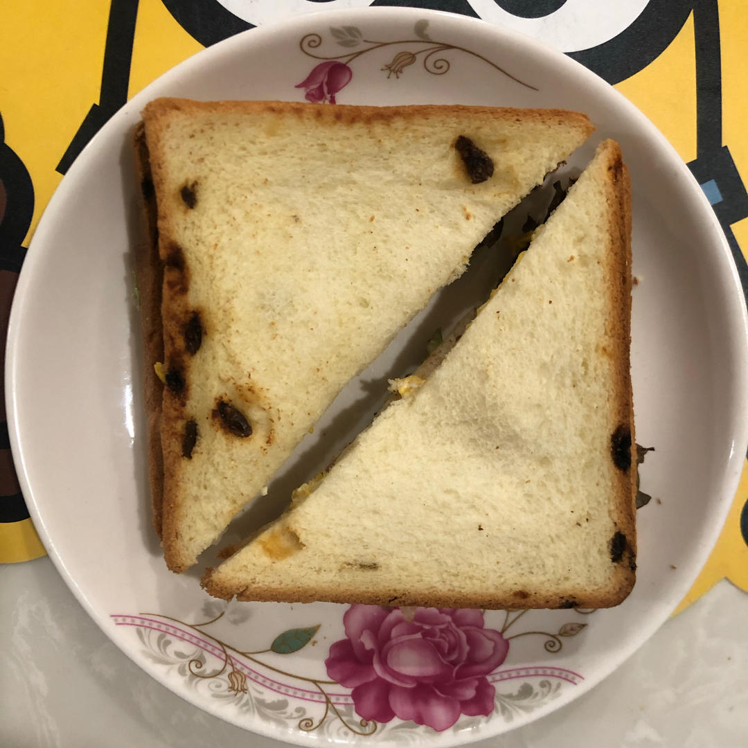 火腿芝士蛋三文治