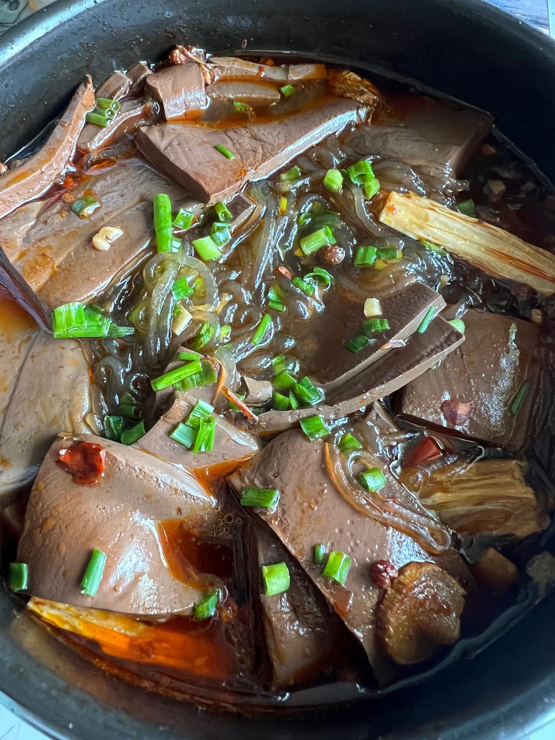 麻辣鸭血粉丝