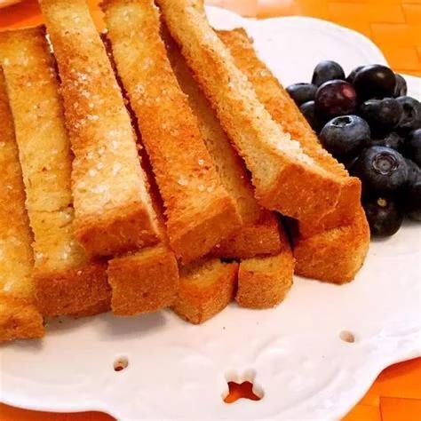 烤面包条的做法