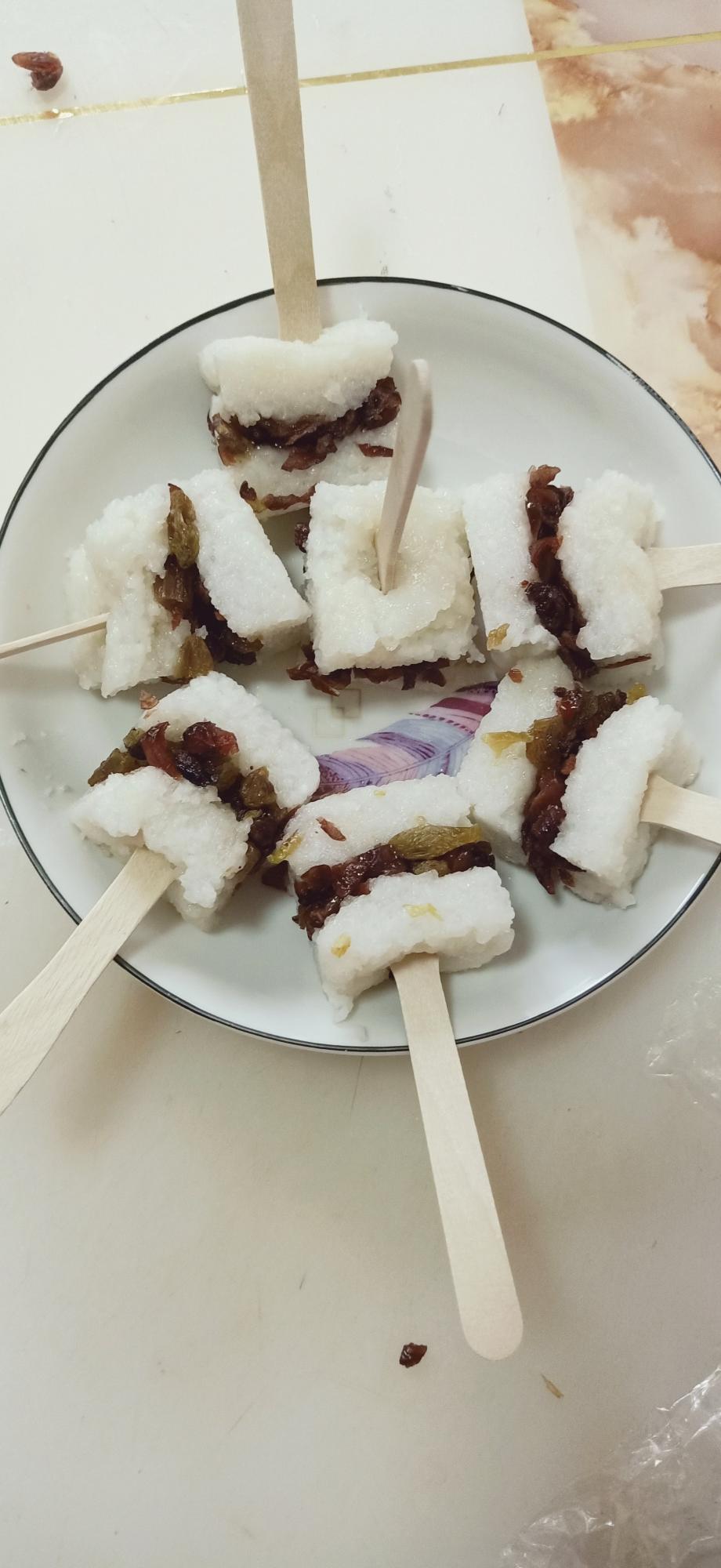 蔓越莓糯米糕的做法