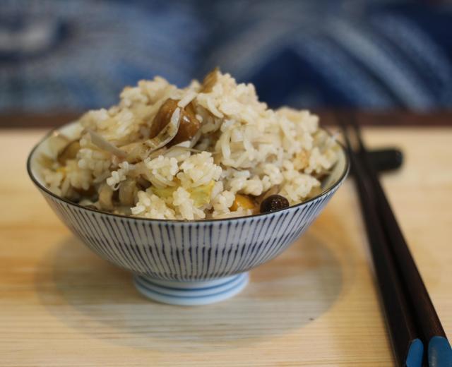 日式牛蒡栗子炊飯的做法
