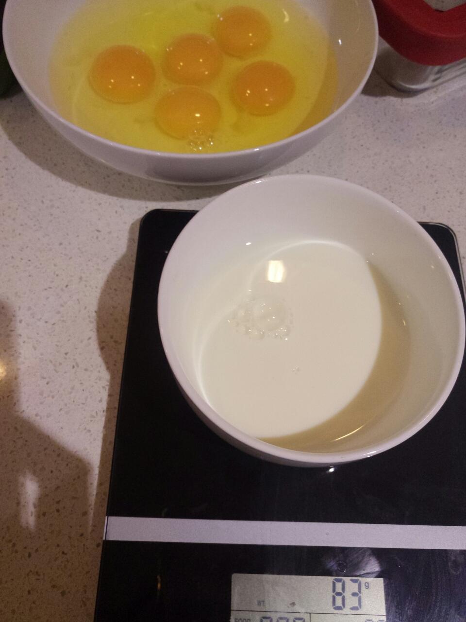 纯奶手撕吐司的做法 步骤1